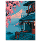 Izakaya Pixel poster – Japanese izakaya scene in pixel art style